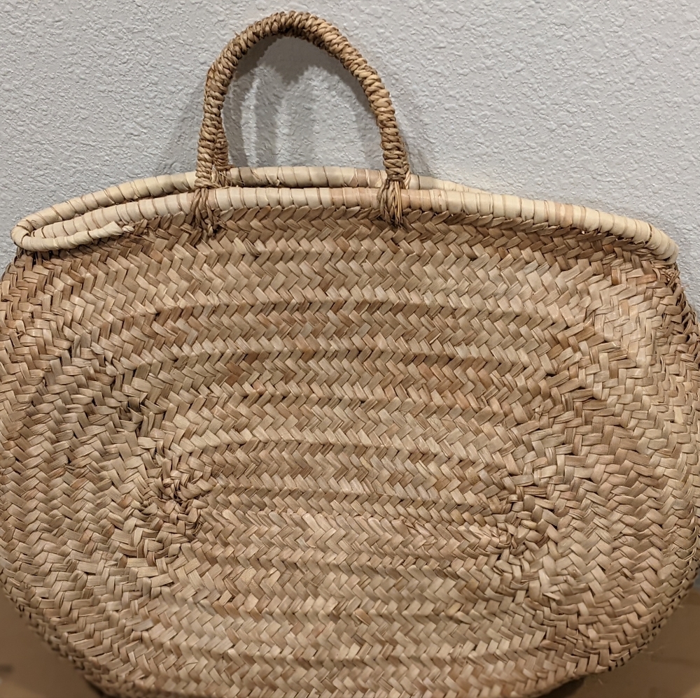 Woven Straw Bag